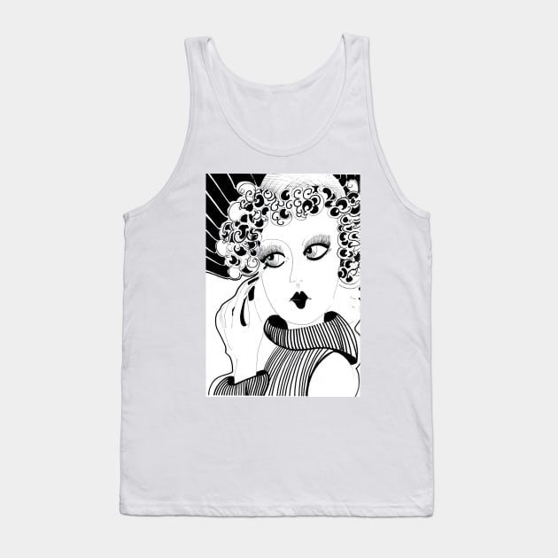LIPSTICK DOLLY ,,, House of Harlequin Tank Top by jacquline8689